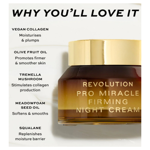 Revolution Pro - Collagen Night Cream Miracle Firming