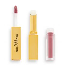 Revolution Pro - Liquid Lipstick + Balm Duo Supreme Stay 24HR - Seclusion