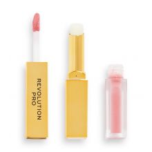 Revolution Pro - Liquid Lipstick + Balm Duo Supreme Stay 24HR - Stripped
