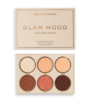 Revolution Pro - *Glam Mood* - Eyeshadow Palette - Golden Hour