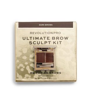 Revolution Pro - Eyebrow Kit Ultimate Brow Sculpt Kit - Dark Brown