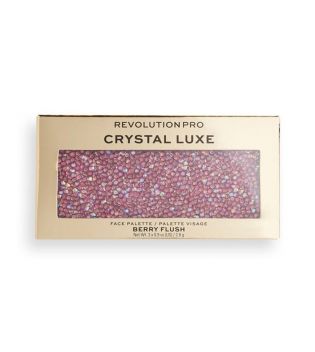 Revolution Pro - Crystal Luxe Face Palette - Berry Flush