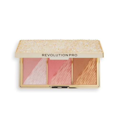 Revolution Pro - Crystal Luxe Face Palette - Peach Royale
