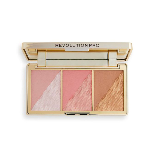 Revolution Pro - Crystal Luxe Face Palette - Peach Royale