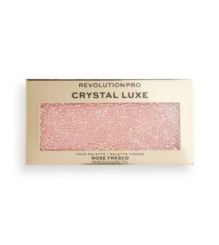 Revolution Pro - Crystal Luxe Face Palette - Rose Fresco