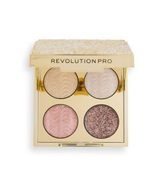 Revolution Pro - Ultimate Eye Look Eyeshadow Palette - Champagne Crystal