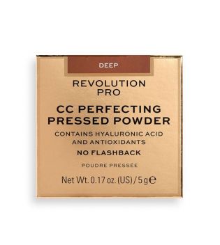 Revolution Pro - CC Perfecting Pressed Powder - Deep