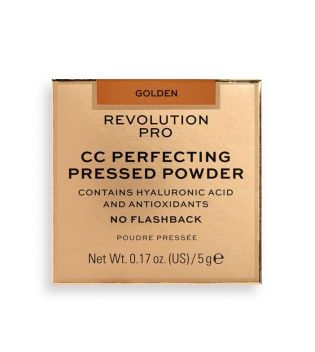 Revolution Pro - CC Perfecting Pressed Powder - Golden
