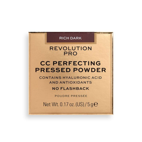 Revolution Pro - CC Perfecting Pressed Powder - Rich Dark