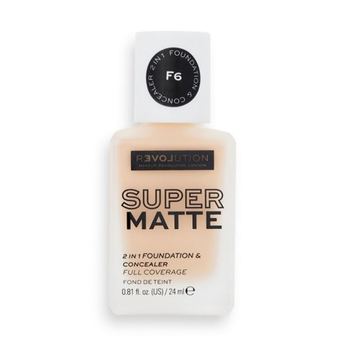 Revolution Relove - Super Matte Foundation - F6
