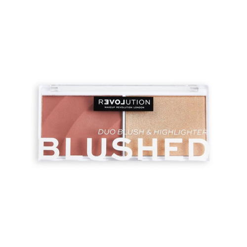 Revolution Relove - Colour Play Blushed Blush and highlighter duo - Kindness
