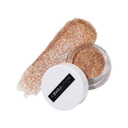Revolution Relove - *Euphoric* - Multi-Purpose Iridescent Loose Glitter - Gold Star