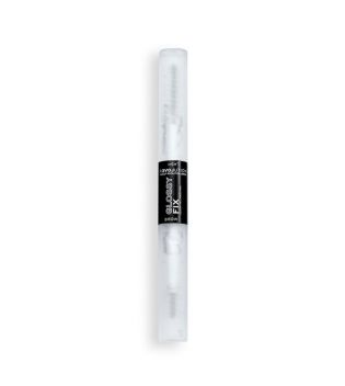 Revolution Relove - Gel for eyebrows and mascara Glossy Fix - Clear