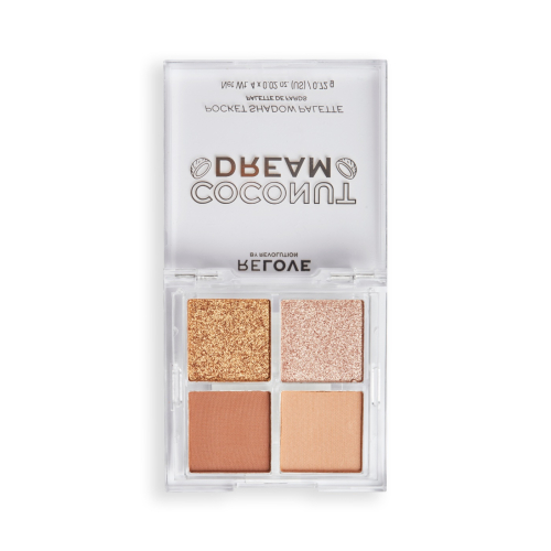 Revolution Relove - Pocket Size Eyeshadow Palette - Coconut Dream