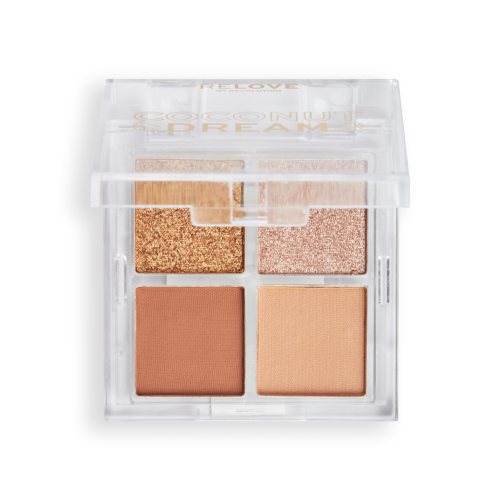 Revolution Relove - Pocket Size Eyeshadow Palette - Coconut Dream