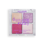 Revolution Relove - Pocket Size Eyeshadow Palette - Grape Frizz