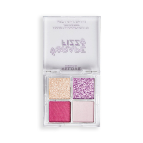 Revolution Relove - Pocket Size Eyeshadow Palette - Grape Frizz