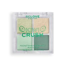 Revolution Relove - Pocket Size Eyeshadow Palette - Kiwi Crush