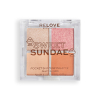 Revolution Relove - Pocket Size Eyeshadow Palette - Sweet Sundae