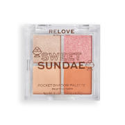 Revolution Relove - Pocket Size Eyeshadow Palette - Sweet Sundae