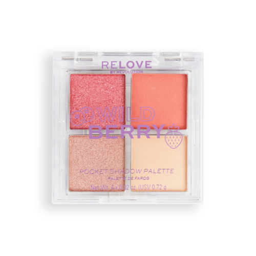 Revolution Relove - Pocket Size Eyeshadow Palette - Wild Berry