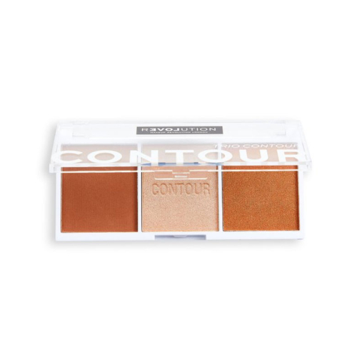 Revolution Relove - Colour Play Contour Trio Palette - Baked Sugar