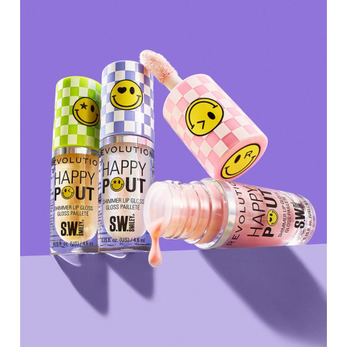 Revolution - *S.W.Smiley* - Lip Gloss Happy Pout - Stellar Shine