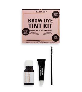 Revolution - Eyebrow Set Brow Dye Tint - Black