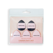 Revolution - Mini Makeup Brush Set Mini Finger Powder Puff
