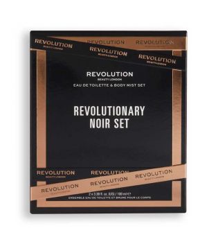 Revolution - Eau de toilette and body mist set - Revolutionary Noir