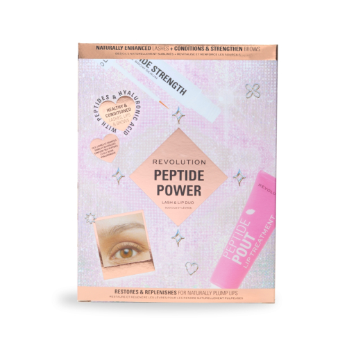 Revolution - Set Peptide Power - Eyelash and eyebrow serum + Lip treatment
