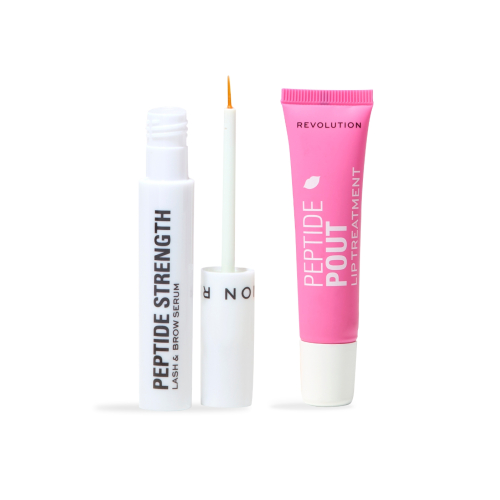 Revolution - Set Peptide Power - Eyelash and eyebrow serum + Lip treatment