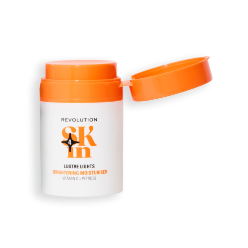 Revolution Skin - *Be Bright* - Brightening facial cream with vitamin C and peptides Lustre Lights