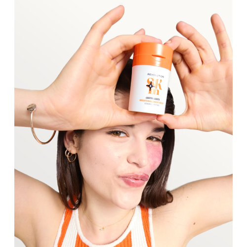 Revolution Skin - *Be Bright* - Brightening facial cream with vitamin C and peptides Lustre Lights