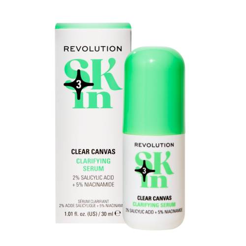 Revolution Skin - *Clearly Clarify* - Clarifying facial serum 5% niacinamide and 2% salicylic acid Clear Canvas