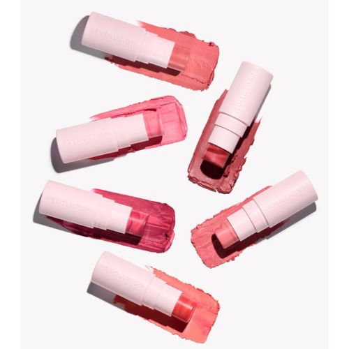 Revolution - Blush stick Skin Silk Marble - Berry Flush
