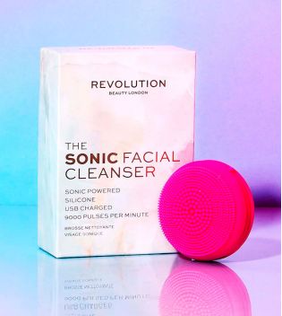 Revolution Skincare - USB Rechargeable Sonic Powered Silicone Facial Cleansing Brush