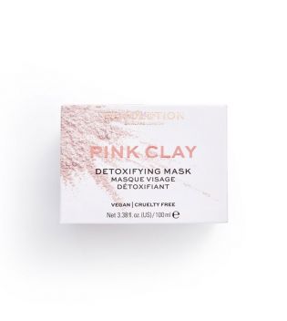 Revolution Skincare - Pink Clay Detox Mask Super Sized (100 ml)
