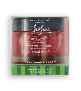 Revolution Skincare - Hydrating mask x Jake-Jamie Feed your face - Watermelon fragrance free