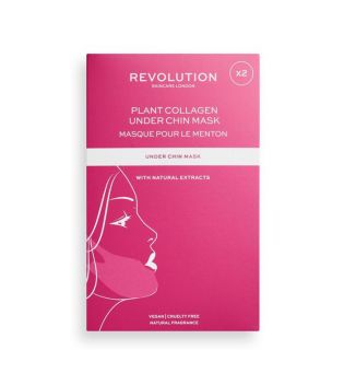Revolution Skincare - Pack of 2 chin masks with vegetable collagen