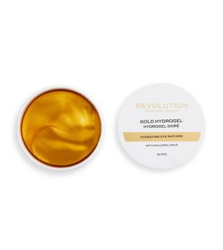 Revolution Skincare - Hydrogel moisturizing patches with colloidal gold Gold Eye