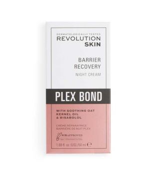Revolution Skincare - *Plex Bond* - Moisturizing Night Face Cream Barrier Recovery