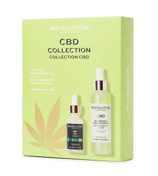 Revolution Skincare - CBD Collection Face spray + nourishing oil set