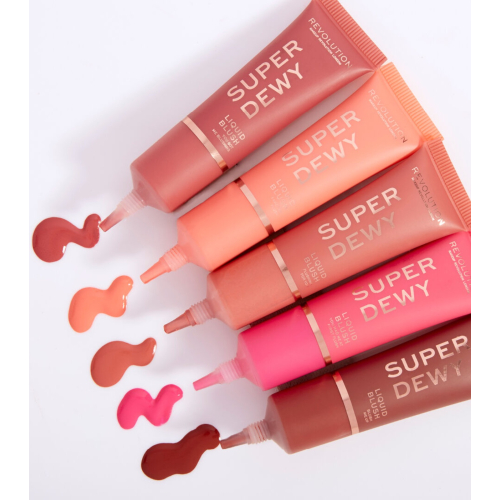 Revolution - *Super Dewy* - Liquid Blush - Blush Me Up