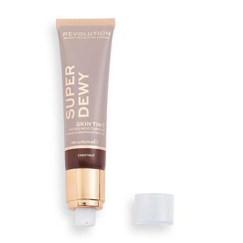 Revolution - *Super Dewy* - Tinted Moisturizer Super Dewy Skin Tint - Chestnut