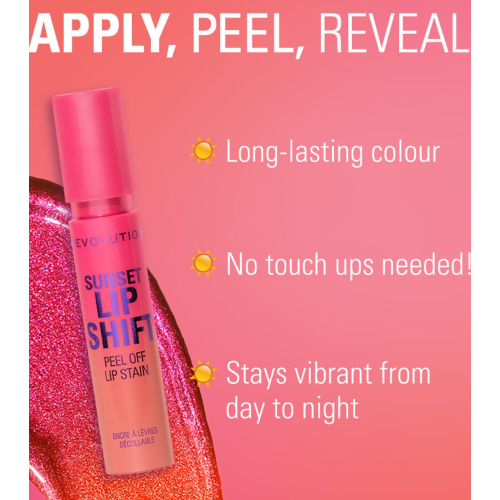 Revolution - Lip Tint Stain Sunset - Flushed Pink