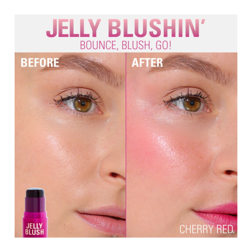 Revolution - Jelly Lip & Cheek Tint Jelly Blush - Cherry Red