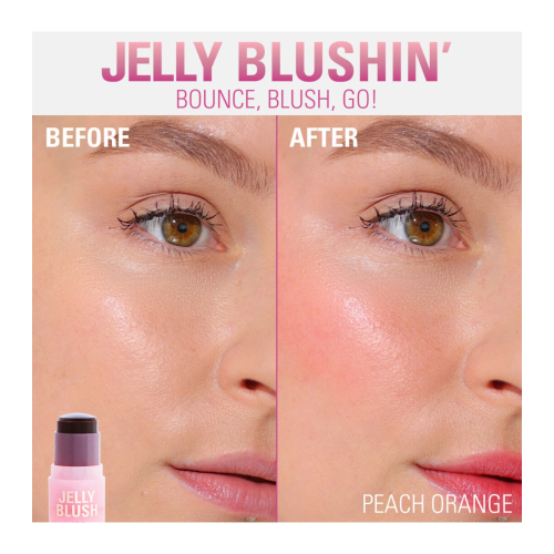 Revolution - Jelly Lip & Cheek Tint Jelly Blush - Peach Orange
