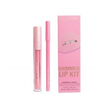 Revolution - *Ultimate Lights* - Lip Kit Shimmer Finish - Pink Lights