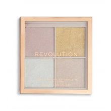 Revolution - *Ultimate Lights* - Powder Highlighter Palette Cheek Glow Palette